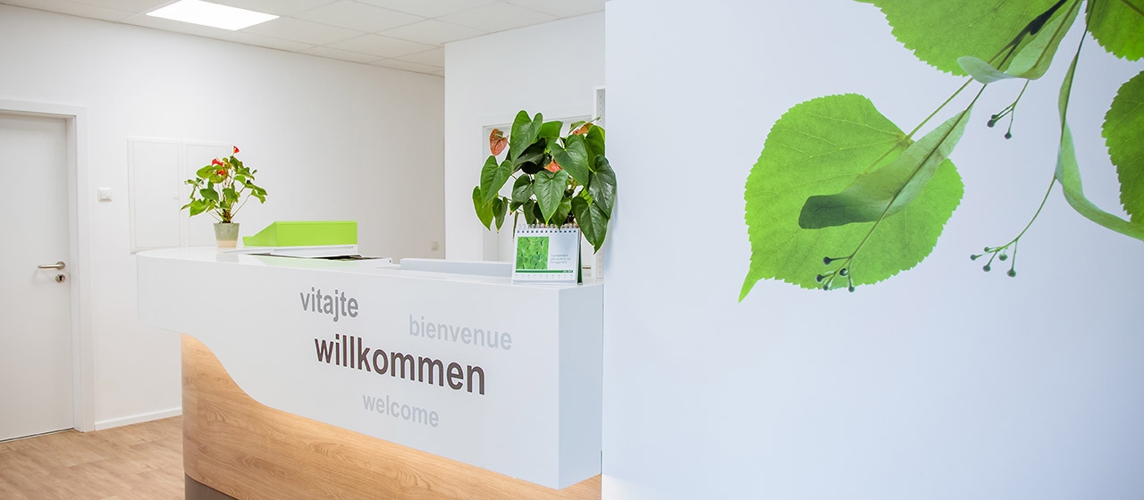 Eingangsbereich Dr. Kroslak